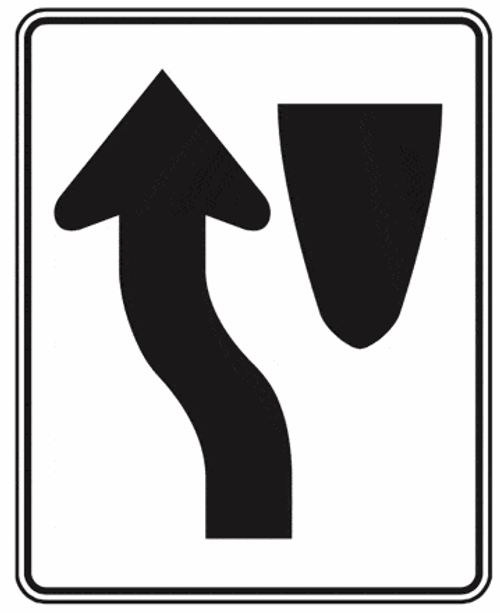 Keep Left Symbol