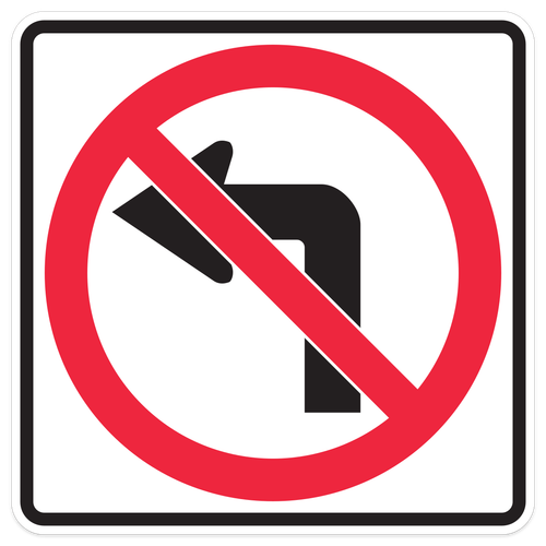 No Left Turn