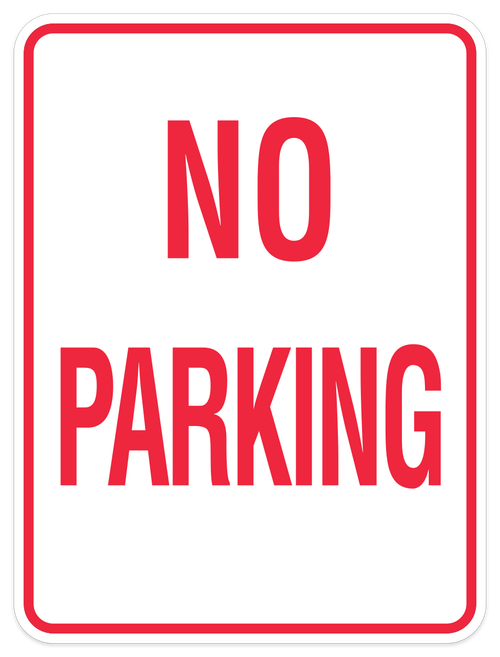 No Parking - 18x24