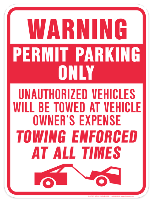 Permit Parking Only