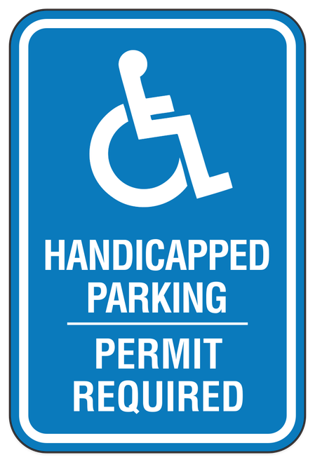 Handicap Parking - Permit Required