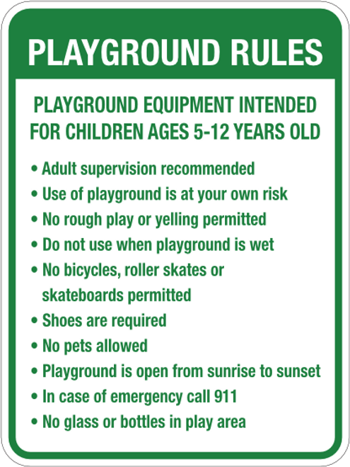 Playground Rules