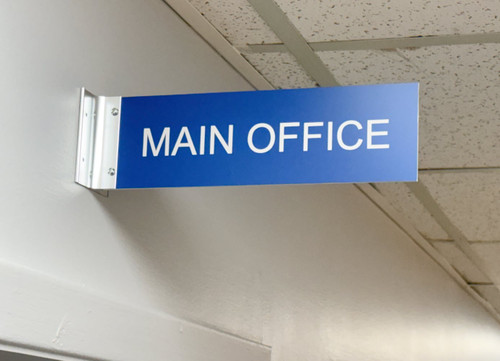 Projecting Engraved Sign
