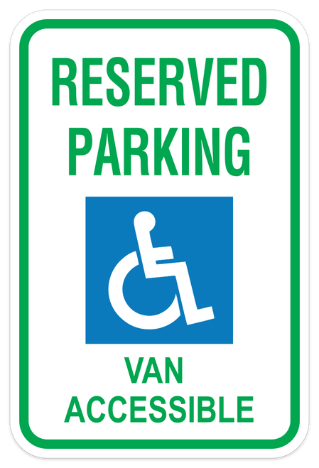 Reserved Parking - Reflective