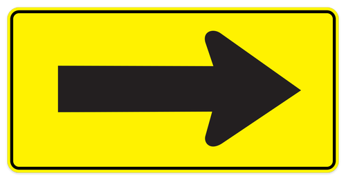 Right Arrow Sign