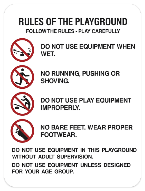 Rules for Use of Playground