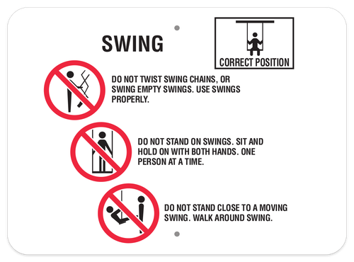 Swing Rules Sign