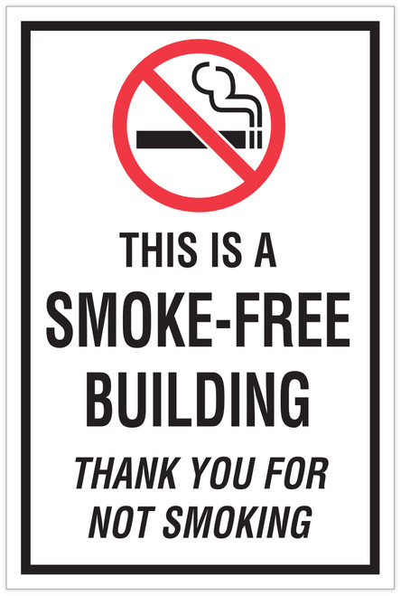 This is a smoke free building