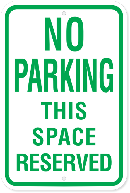 This Space Reserved