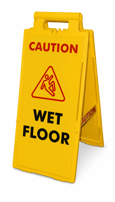 Portable Wet Floor Sign Stand
