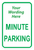 Blank Minute Parking - Partial Custom Sign