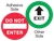 Do Not Enter, Exit