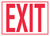 Exit Sticker