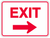 Exit Right - 18" x 24"