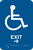 Handicap Exit - Right