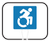 Handicapped Cone Sign