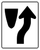 Keep Right Symbol Sign