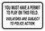 Must Have Permit to Play on Field