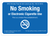 New York City No Smoking Sign