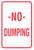 No Dumping