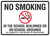 No Smoking on School Grounds Sign & Sticker