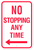 No Stopping Any Time - Left Arrow