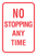 No Stopping Any Time