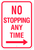 No Stopping Any Time - Right Arrow