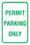 Permit Parking Only - Green