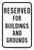 Reserved for Buildings and Grounds