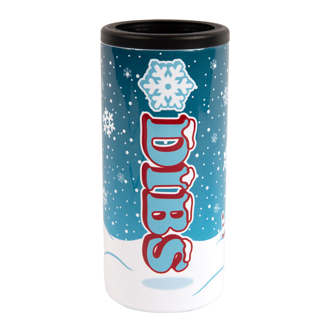 Dibs Slim Can Cooler Insulated Metal - Main Image