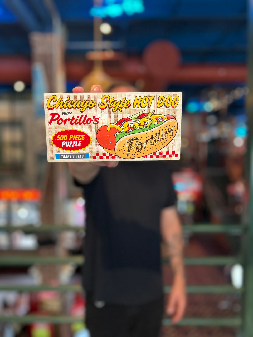 Portillo's Hot Dog 500 Piece Puzzle
