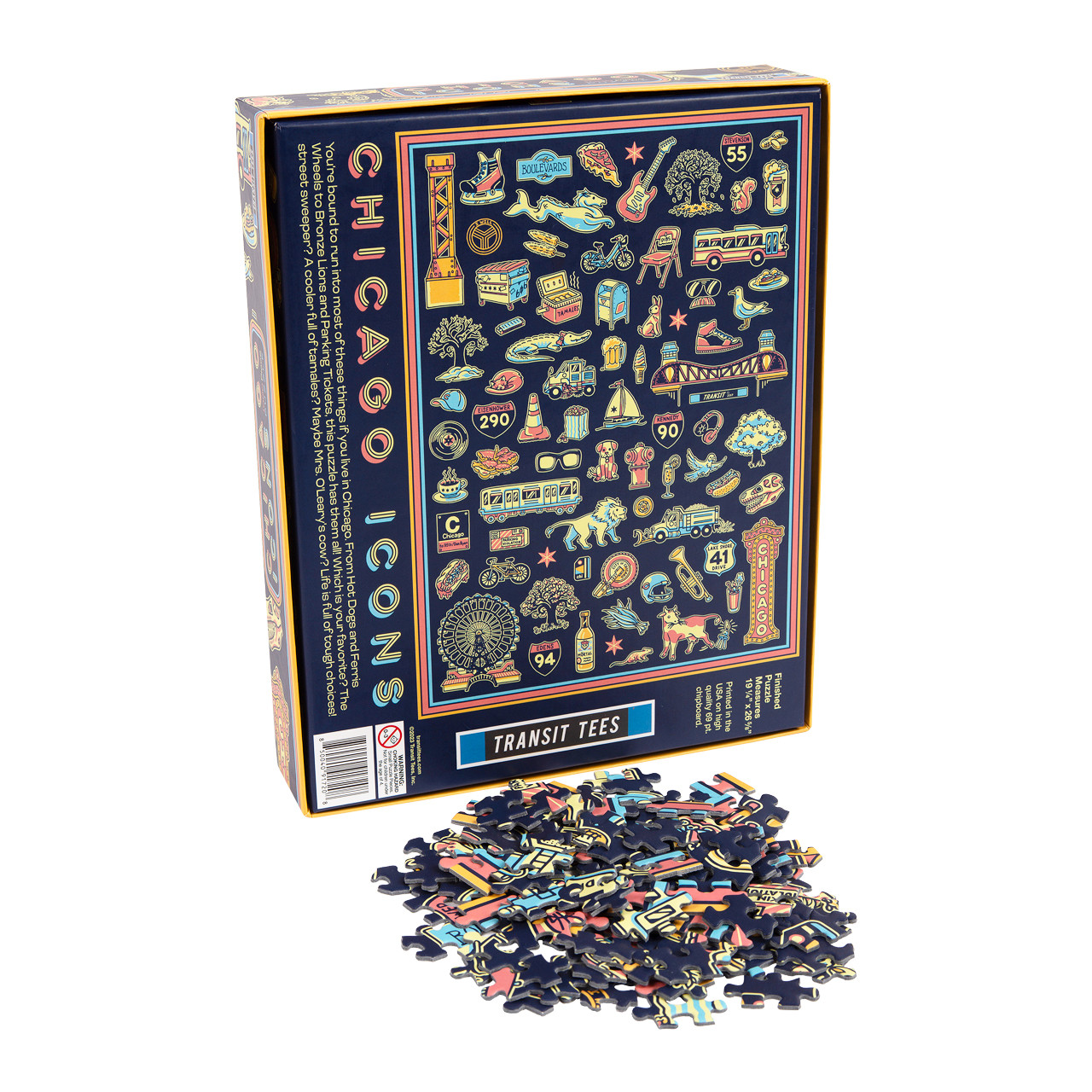 Chicago Icons 1000 Piece Puzzle