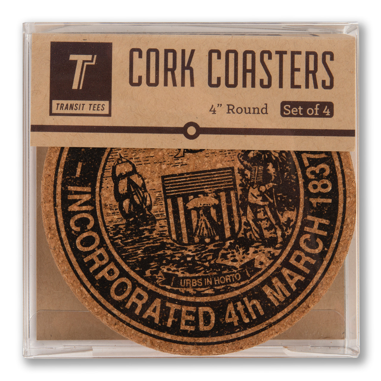 Chicago City Seal Coaster