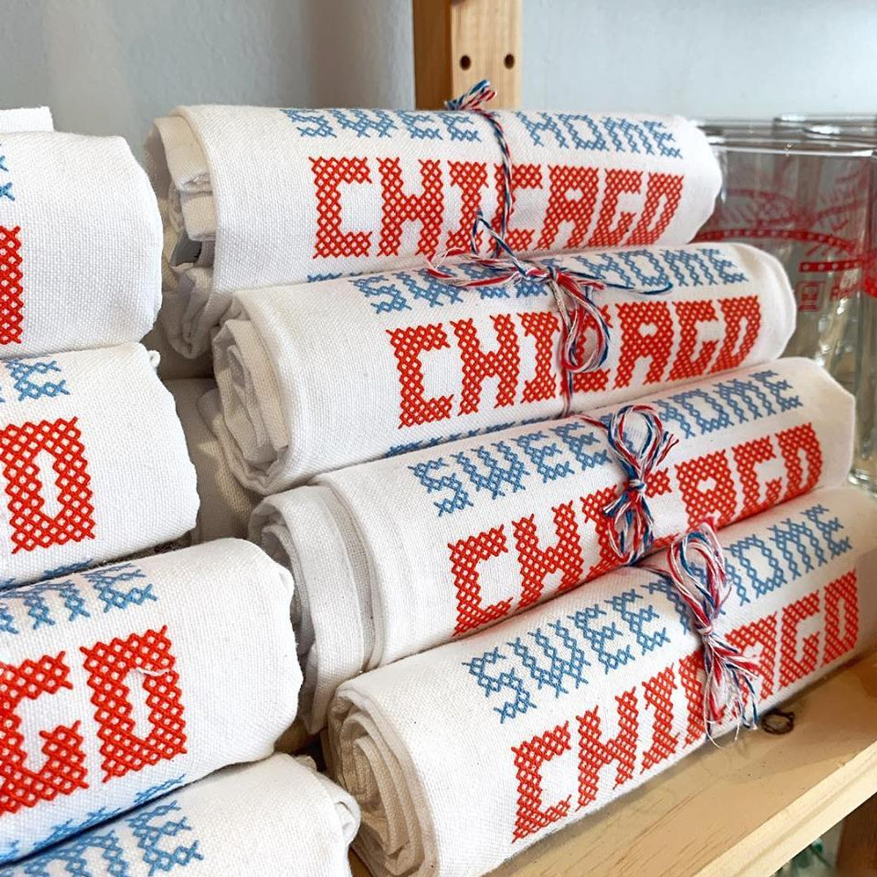 iD Chicago-Linen Kitchen Towels