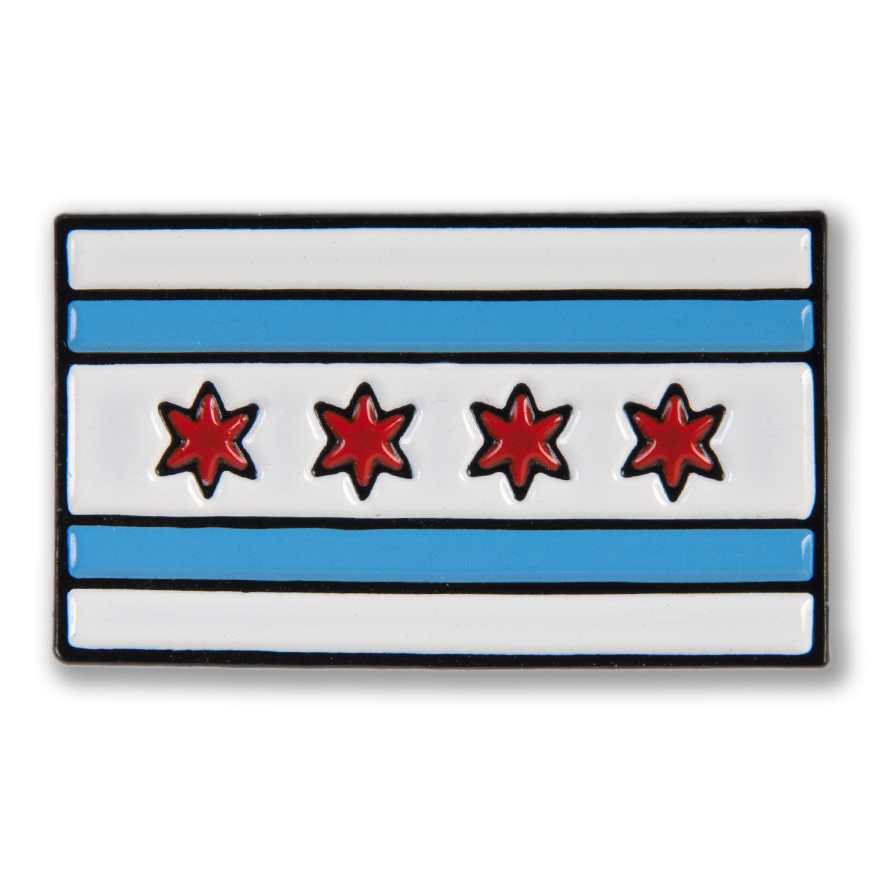 Icon Series: Chicago W Flag Print