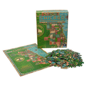 Prairie Style Stained Glass Neighborhood Map 1000 Piece Puzzle Prairie Style Stained Glass Neighborhood Map 1000 Piece Puzzle