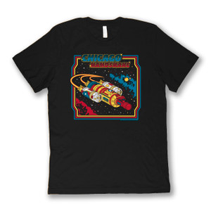 Chicago Handshake Spaceship Tee - Unisex Chicago Handshake Spaceship Tee - Unisex