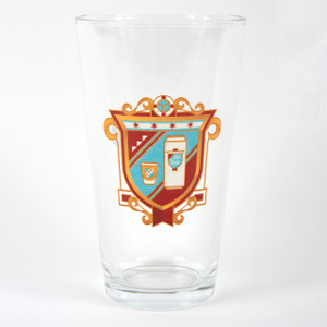 Chicago Handshake Pint Glass Chicago Handshake Pint Glass