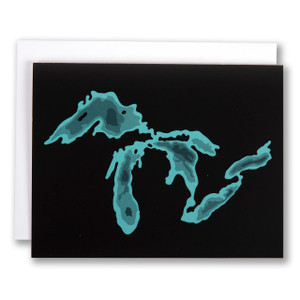 Great Lakes - Greeting Card Great Lakes - Greeting Card