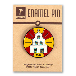 Mission Bell Tower Enamel Pin Mission Bell Tower Enamel Pin