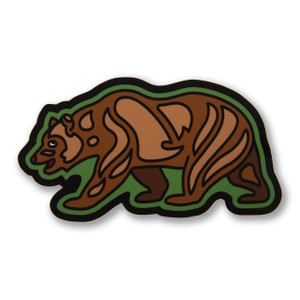 Cali Flag Bear Sticker Cali Flag Bear Sticker