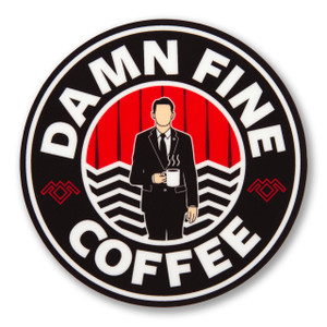 Damn Fine Coffee Sticker Damn Fine Coffee Sticker
