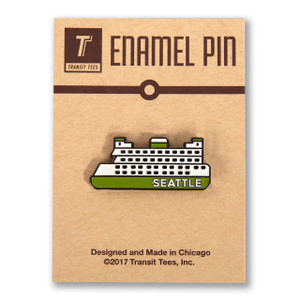 Puget Sound Ferry Enamel Pin Puget Sound Ferry Enamel Pin
