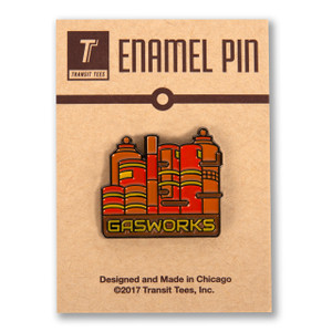 Seattle Gas Works Enamel Pin Seattle Gas Works Enamel Pin