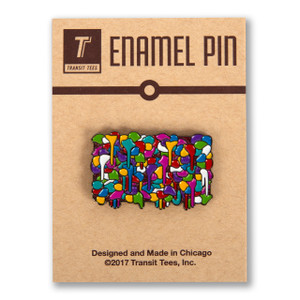 Seattle Gum Wall Enamel Pin Seattle Gum Wall Enamel Pin
