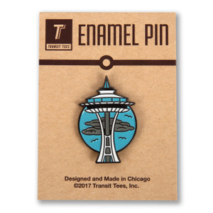 Space Needle Enamel Pin Space Needle Enamel Pin