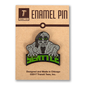 Seattle Troll Enamel Pin Seattle Troll Enamel Pin