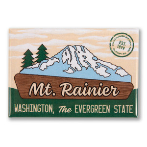 Mt. Rainier 3" x 2" Magnet Mt. Rainier 3" x 2" Magnet