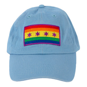 Light Blue Chicago Tassle Hat